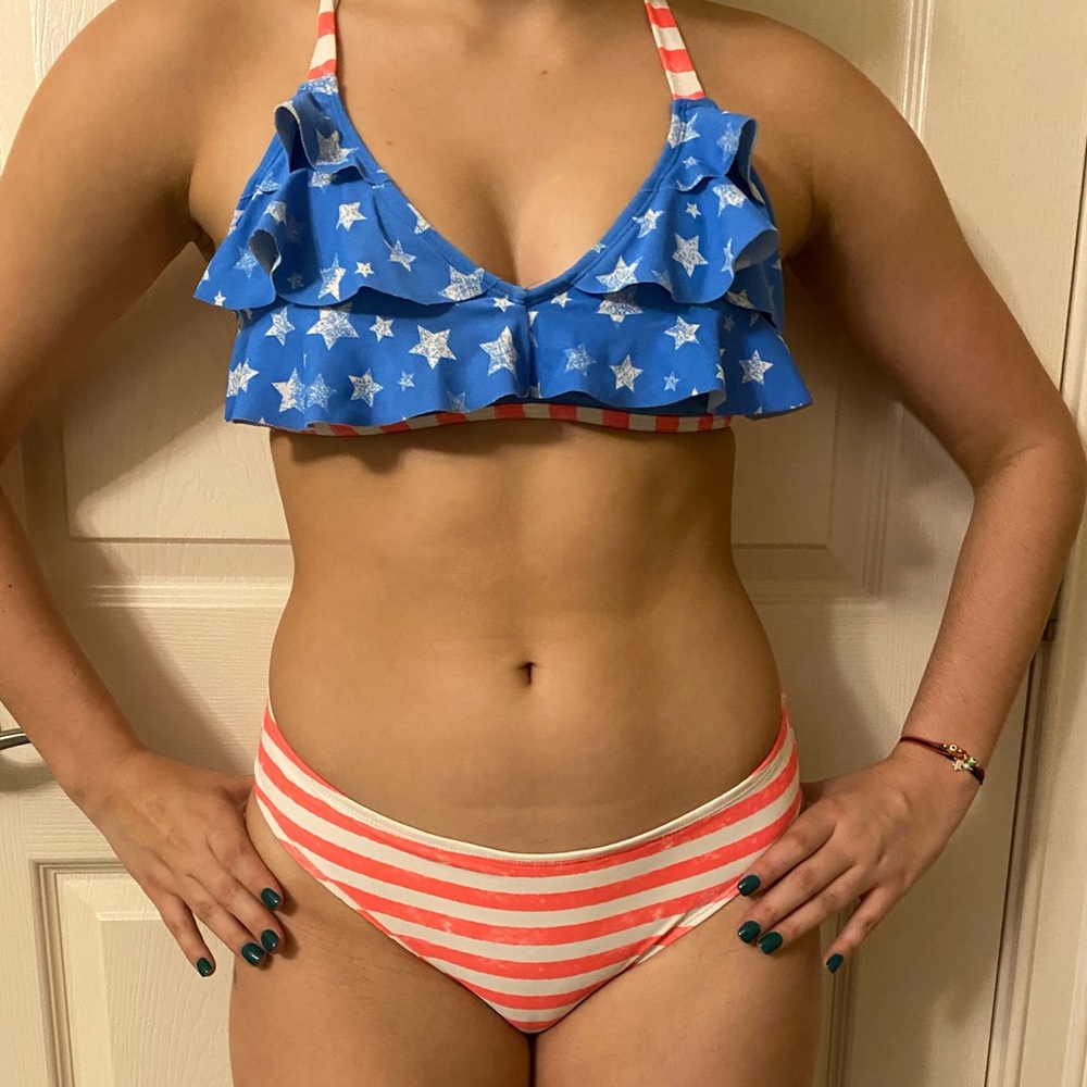 Target American Flag Bikini